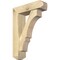 Ekena Millwork Balboa Craftsman Rough Sawn Bracket w/ Offset Brace, Douglas Fir, 6"W x 20"D x 28"H BKT0604X20X28BOA04RDF - alternate 1